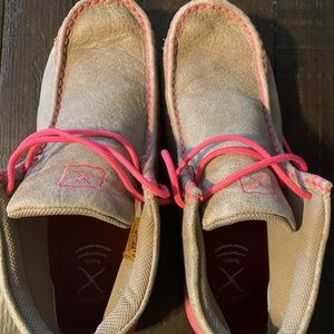 Twisted X High top moccasins